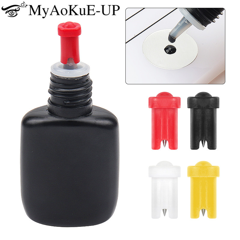Eyelash Extension Jakarta - 100/50Pcs Eyelash Glue Bottle Blocking Needle