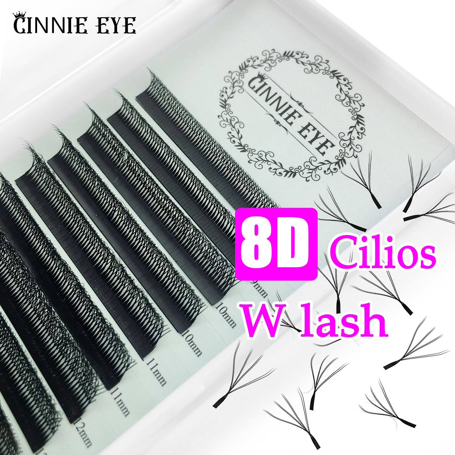 Eyelash Extension Yy - New 8D W Shape Lash Extension