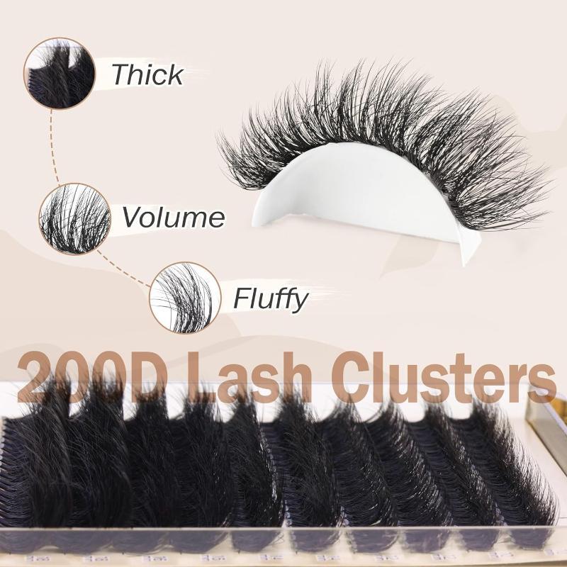 New Fluffy Thick Lash Clusters – Eyelash Extension Individual Bewertung und Preis