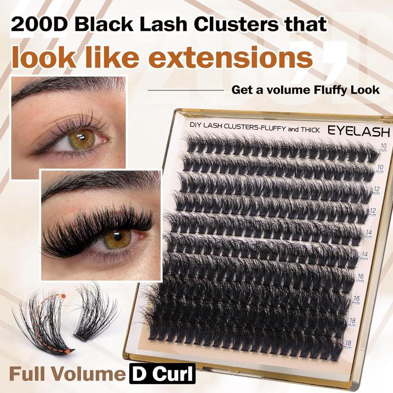 New Fluffy Thick Lash Clusters – Eyelash Extension Individual Bewertung und Preis