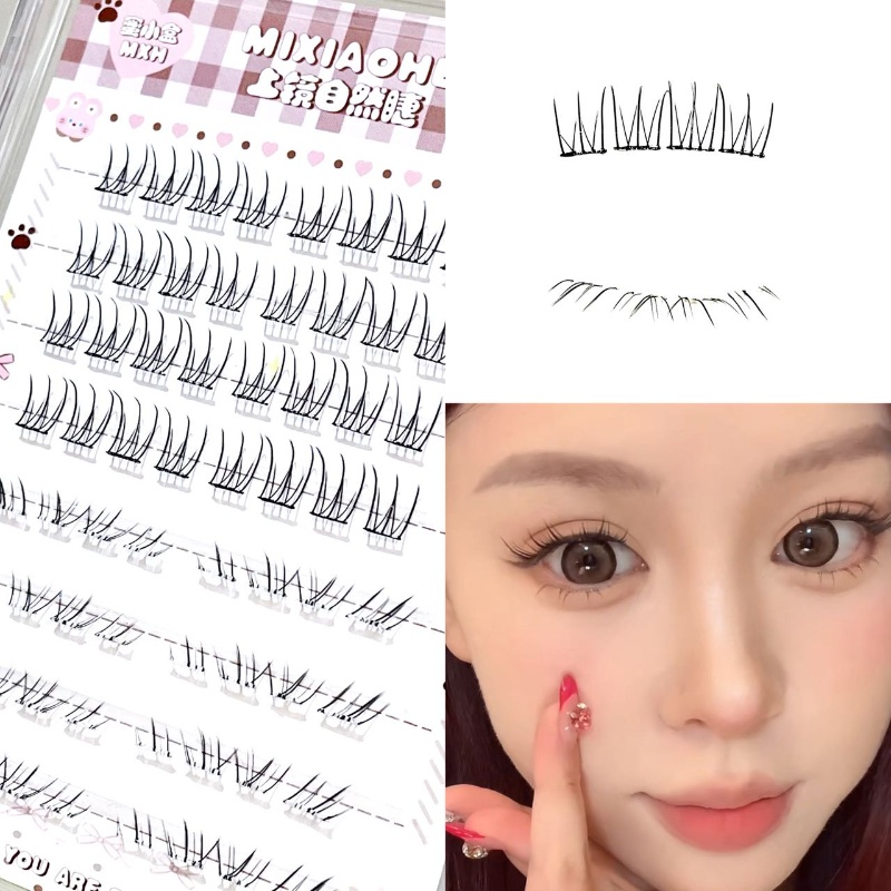 Mixiaohe Sheer Mixed Wispy Upp – Eyelash Extension Wispy Bewertung und Preis