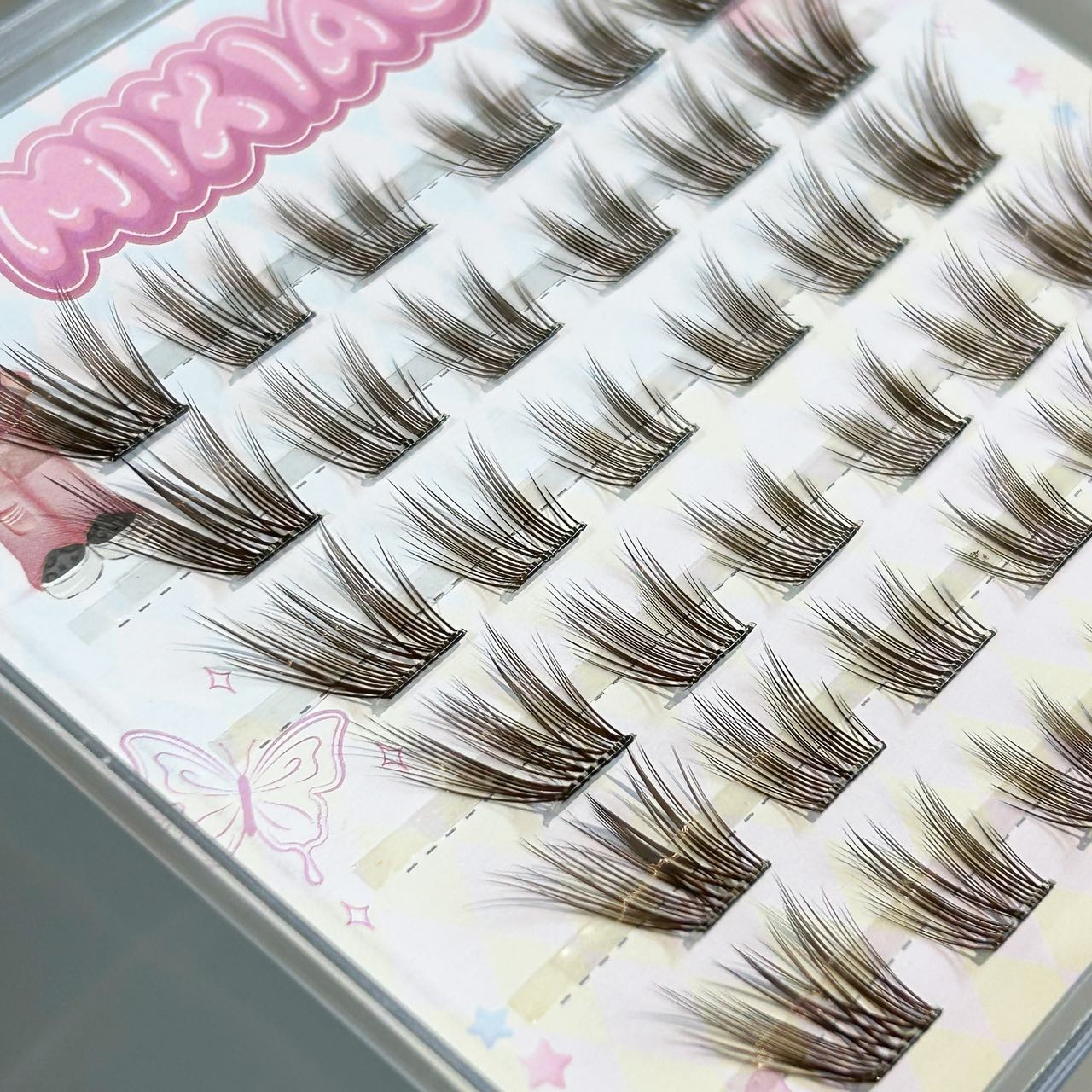 Mixiaohe Black Brown Glue-Free – Eyelash Extension Wispy Bewertung und Preis