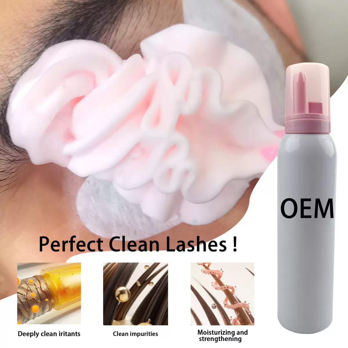 Customized  Whipped Lash Shamp – Eyelash Extension Remover Gel Bewertung und Preis