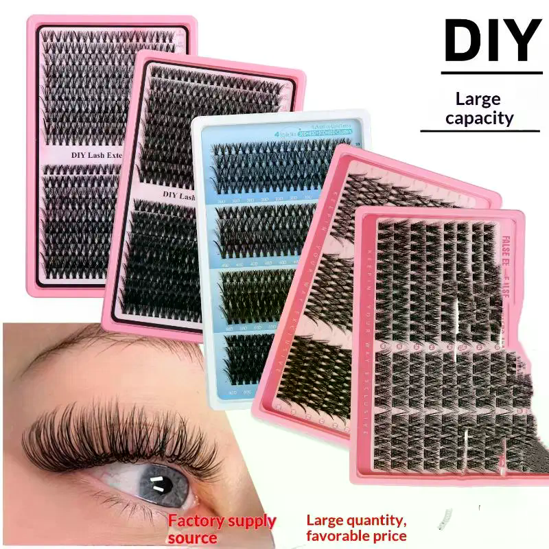 176/300/320/400Pcs Lash Cluste – Eyelash Extension Wispy Bewertung und Preis