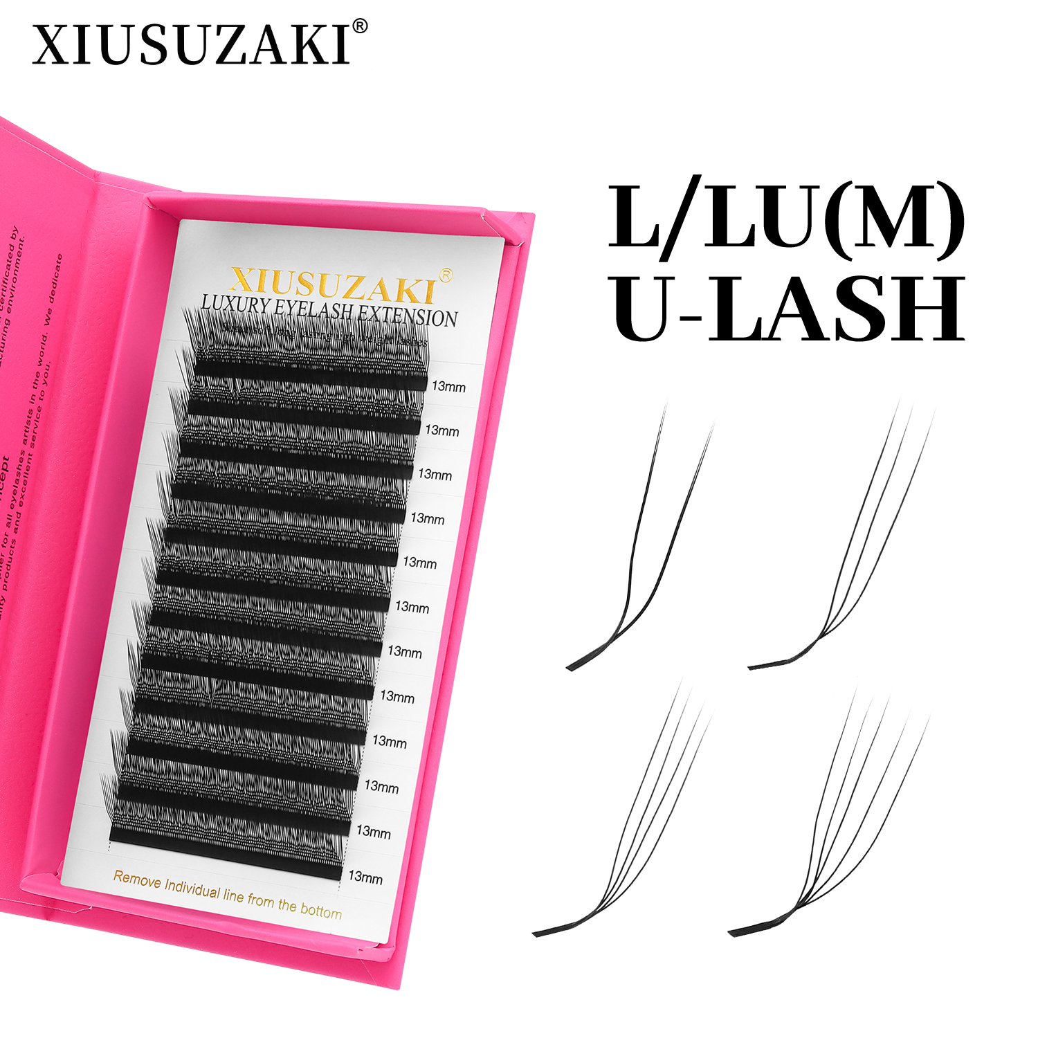 XIUSUZAKI L/LU/M Curl U Lashes – Eyelash Extension Yy Bewertung und Preis