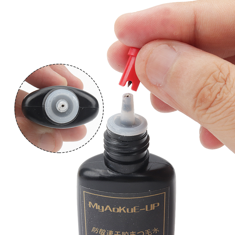 100/50Pcs Eyelash Glue Bottle  – Eyelash Extension Jakarta Bewertung und Preis