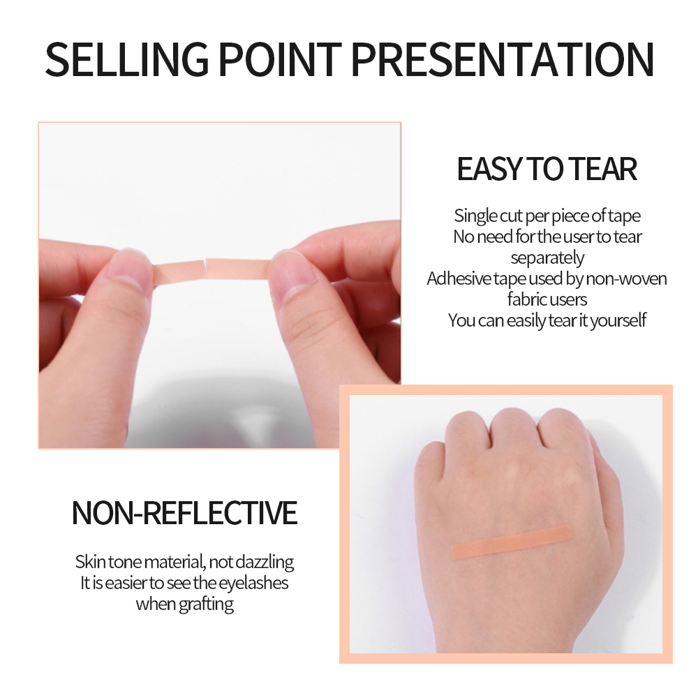 10/20pcs Eyelash Tape Non Wove – Eyelash Extension Jakarta Bewertung und Preis