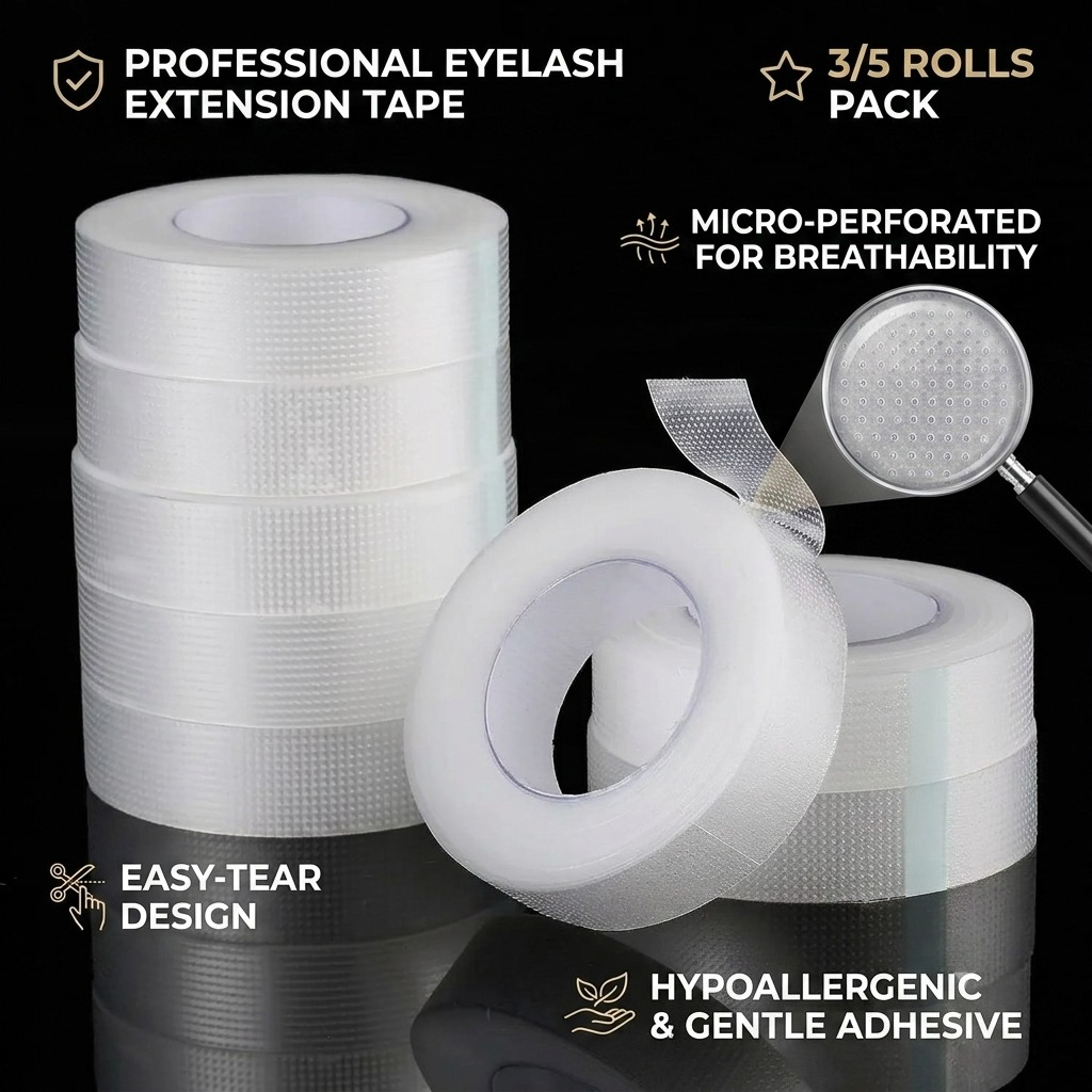 3/5 Rolls PE Lash Tape Breatha – Tape Breathable Lash Bewertung und Preis