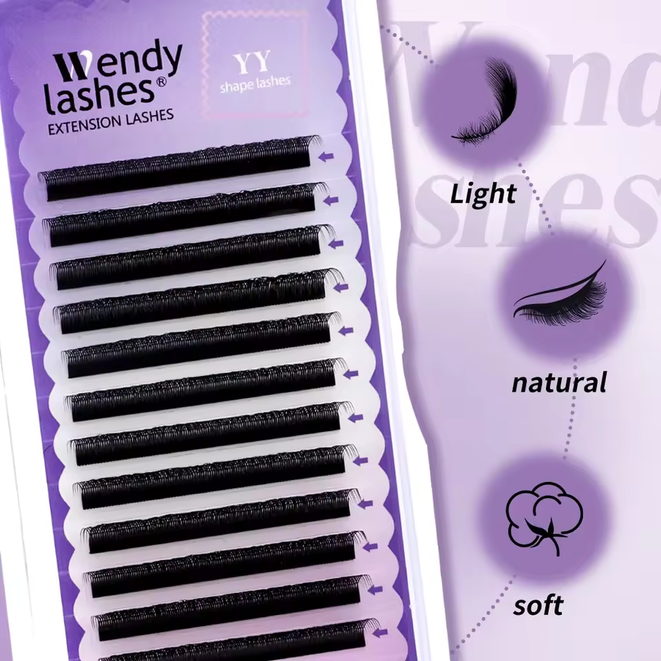 WENDY 2D YY Shape C/D Curl Eya – Eyelash Extension Yy Bewertung und Preis