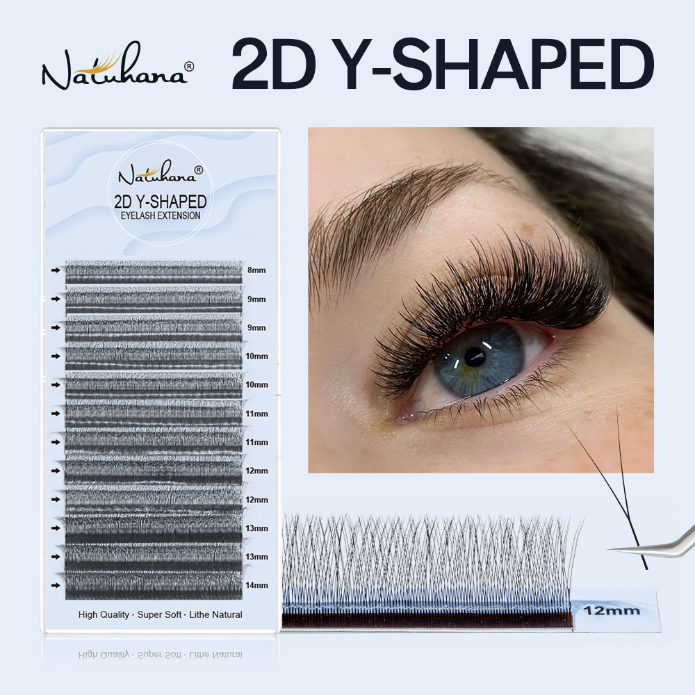 NATUHANA Single Tip 2D YY Lash – Eyelash Extension Yy Bewertung und Preis