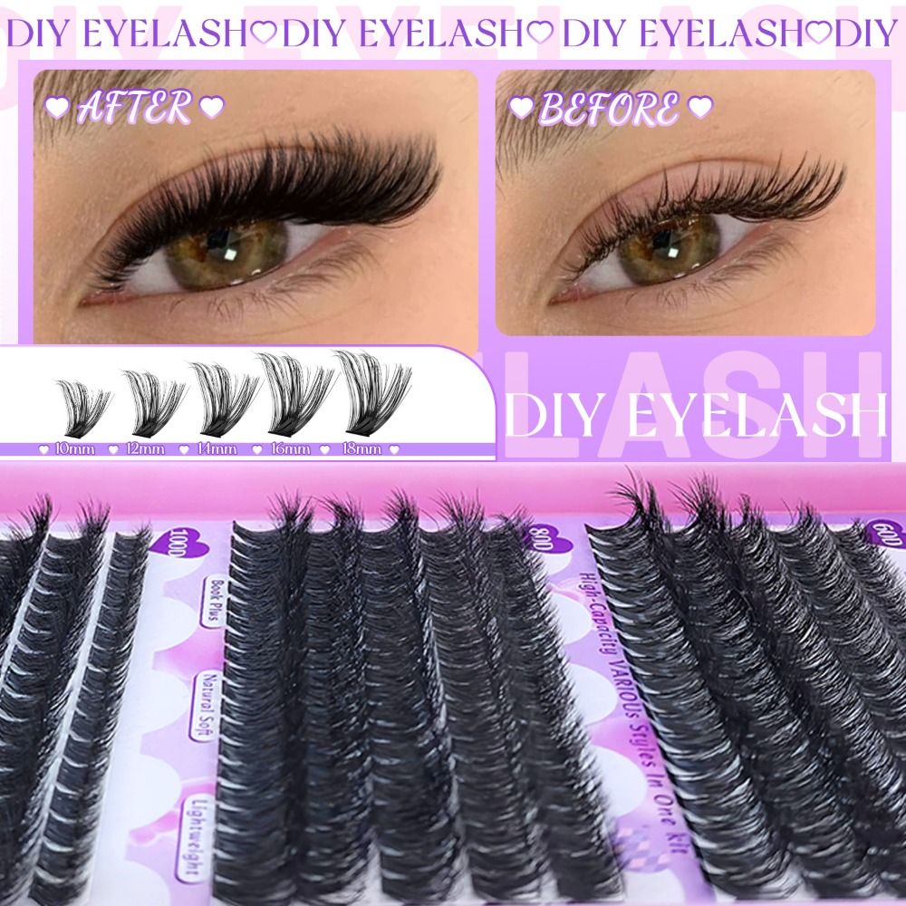 9-18mm Length False Eyelashes  – Eyelash Extension Wispy Bewertung und Preis
