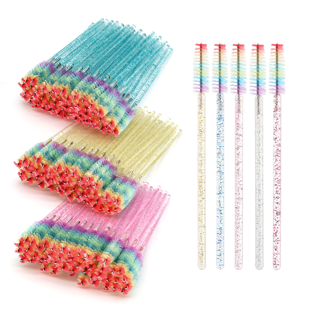 50PCS Rainbow Crystal Eyelash  – Eyelash Extension Jakarta Bewertung und Preis