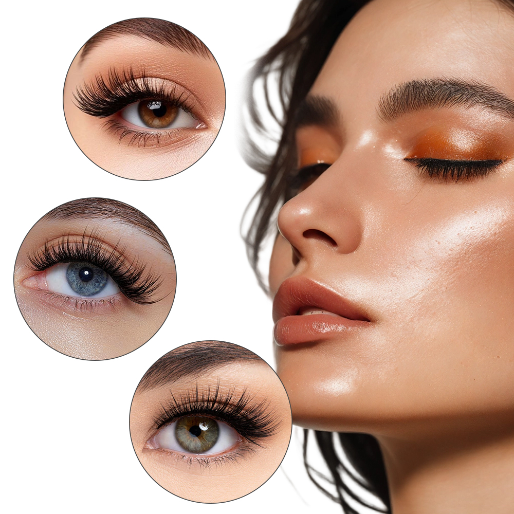 50PCS Rainbow Crystal Eyelash  – Eyelash Extension Jakarta Bewertung und Preis