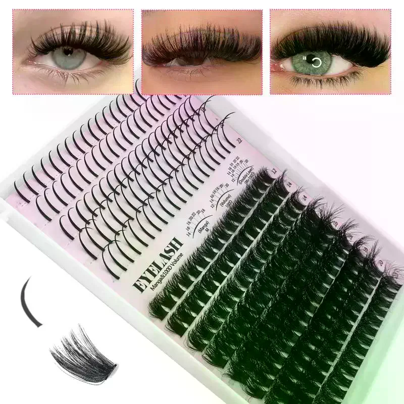 Lash Clusters Kit Lash Spikes  – Eyelash Extension Individual Bewertung und Preis