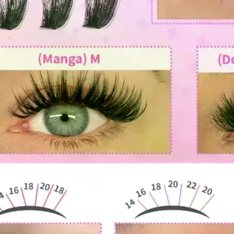 Lash Clusters Kit Lash Spikes  – Eyelash Extension Individual Bewertung und Preis