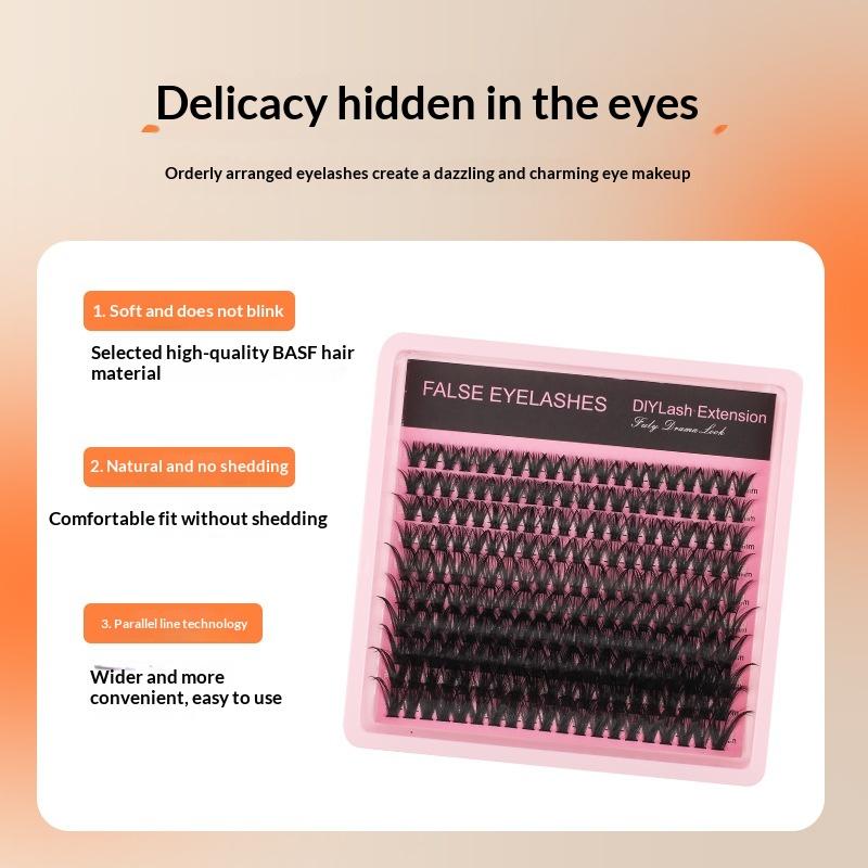 New 10Row 140 Clusters Fluffy  – Eyelash Extension Wispy Bewertung und Preis