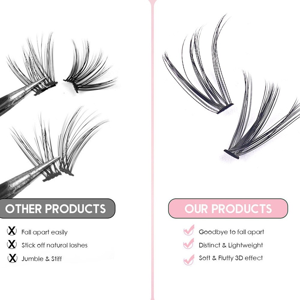 8-16mm Length False Eyelashes  – Eyelash Extension Wispy Bewertung und Preis