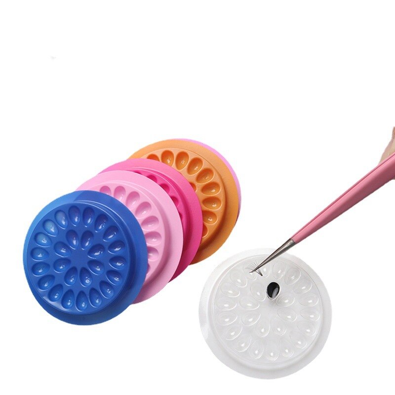 100pcs Eyelash Glue Holder Eye – Eyelash Extension Jakarta Bewertung und Preis
