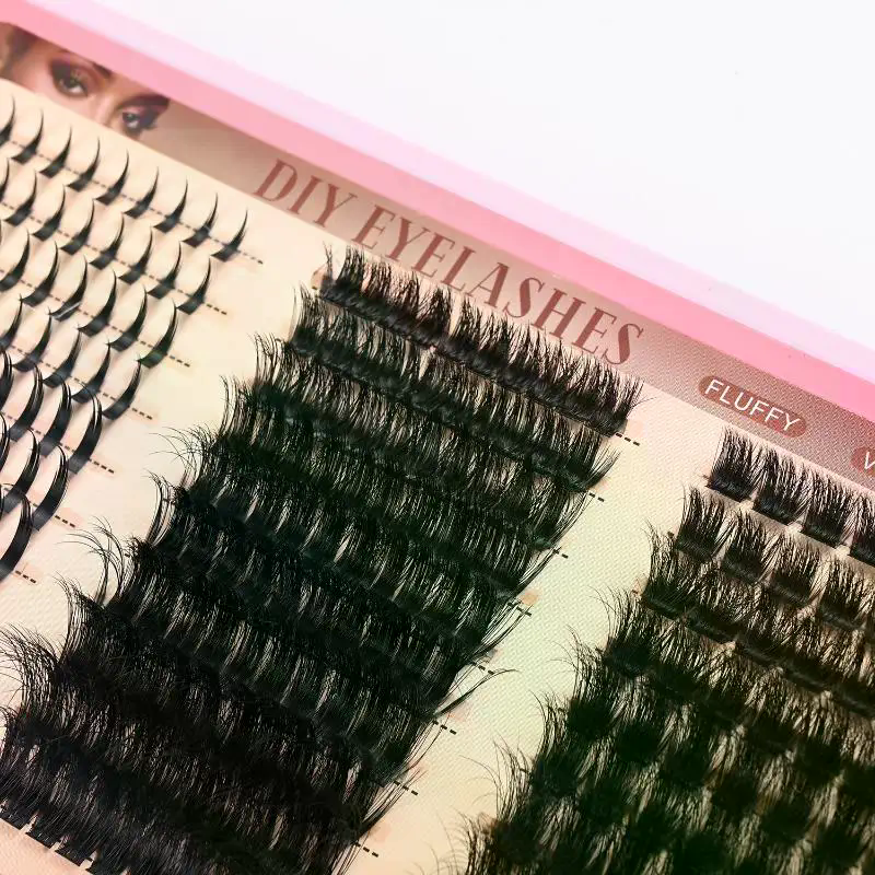 8 25mm Cluster Lashes Kit 260  – Eyelash Extension Individual Bewertung und Preis