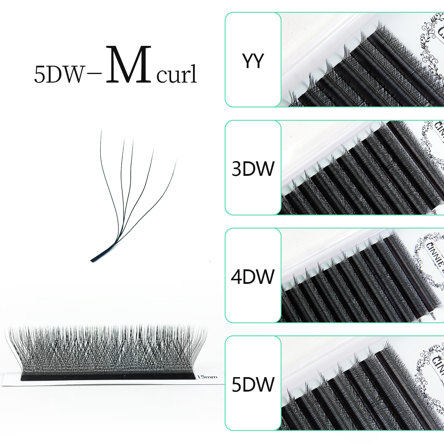 New 5DW M Curl Eyelash Extensi – Eyelash Extension Yy Bewertung und Preis